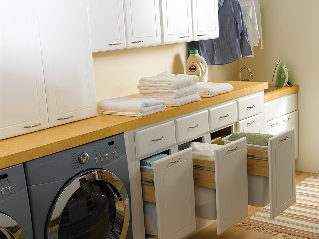 summit arch laundry room cabinets