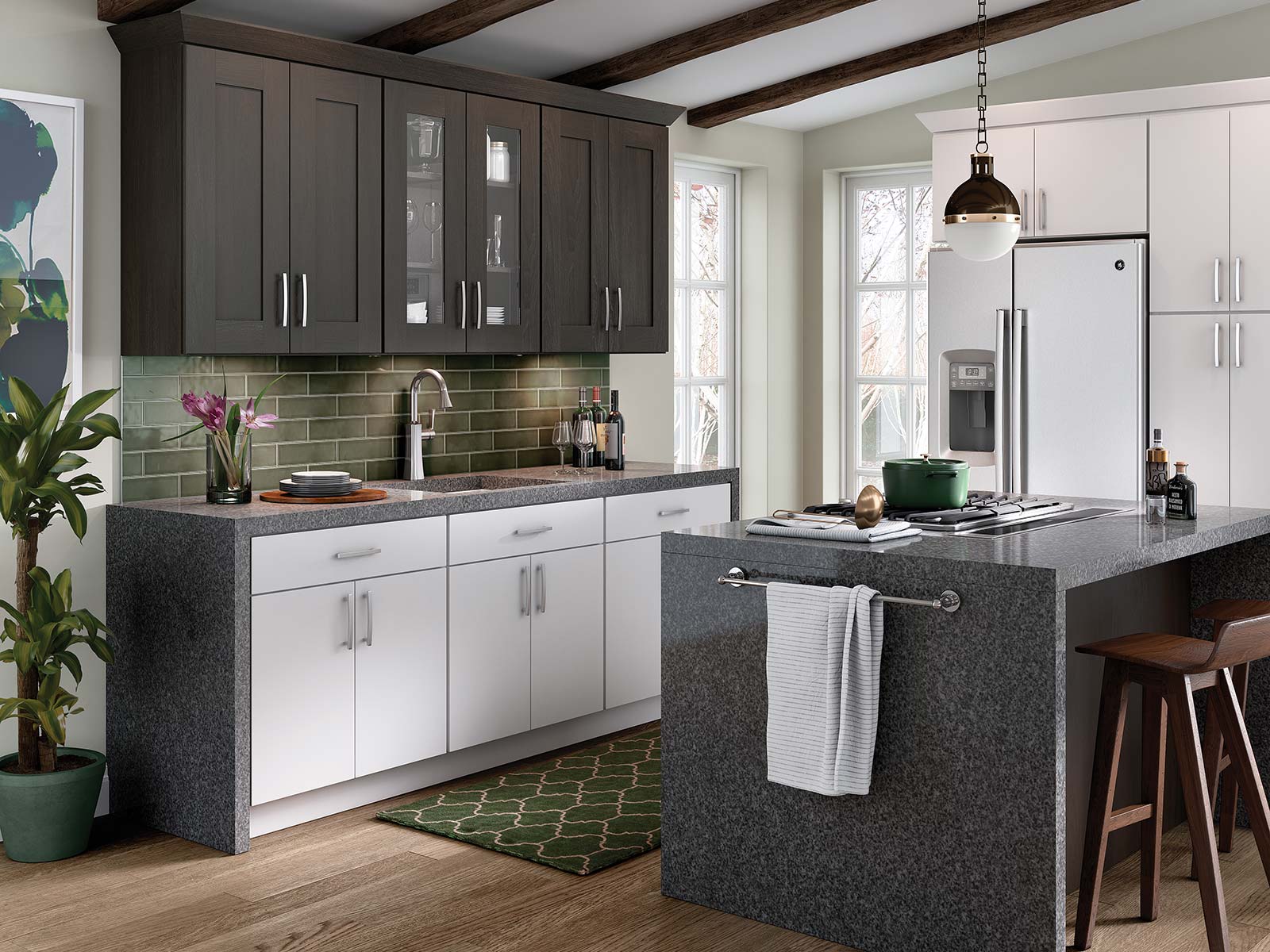 Bertch Shale Nordic Quincy Lakeside Cabinets
