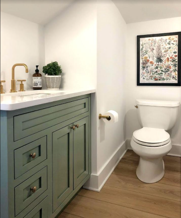 Alden Sage Bathroom - photo credit Creative Tile Imports (Allentown, PA)