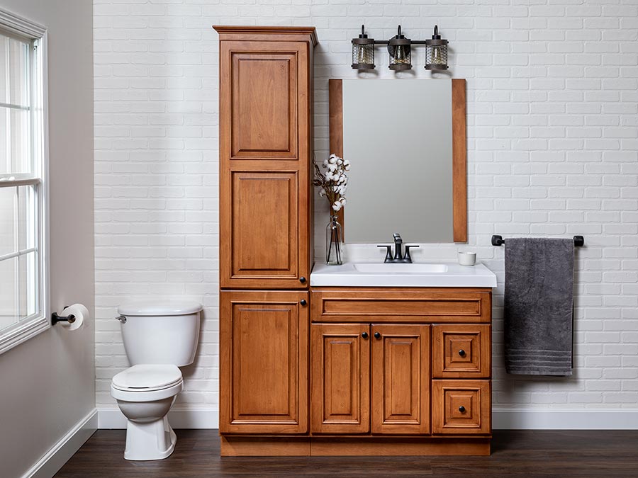 Linen Cabinet Bathroom Storage, Linen Tower Bathroom Vanity And Cabinet Combo