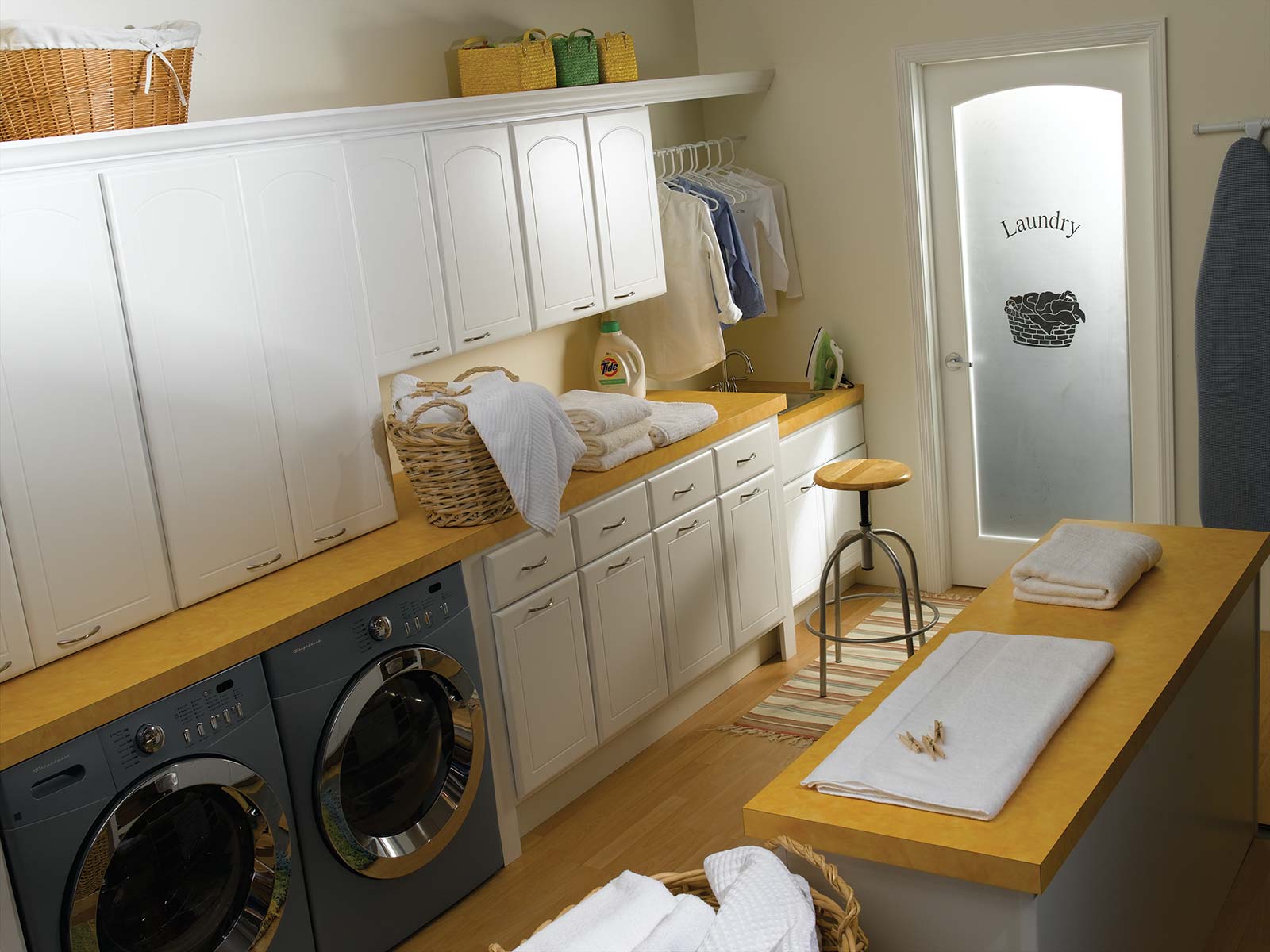 Bertch Laundry Room Organization