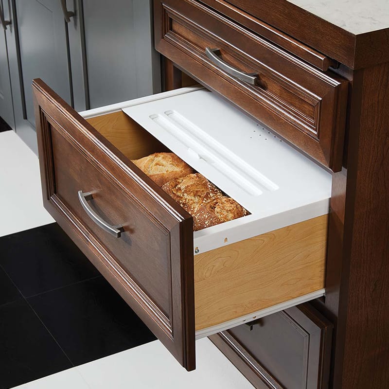 Drawer With Sliding Top