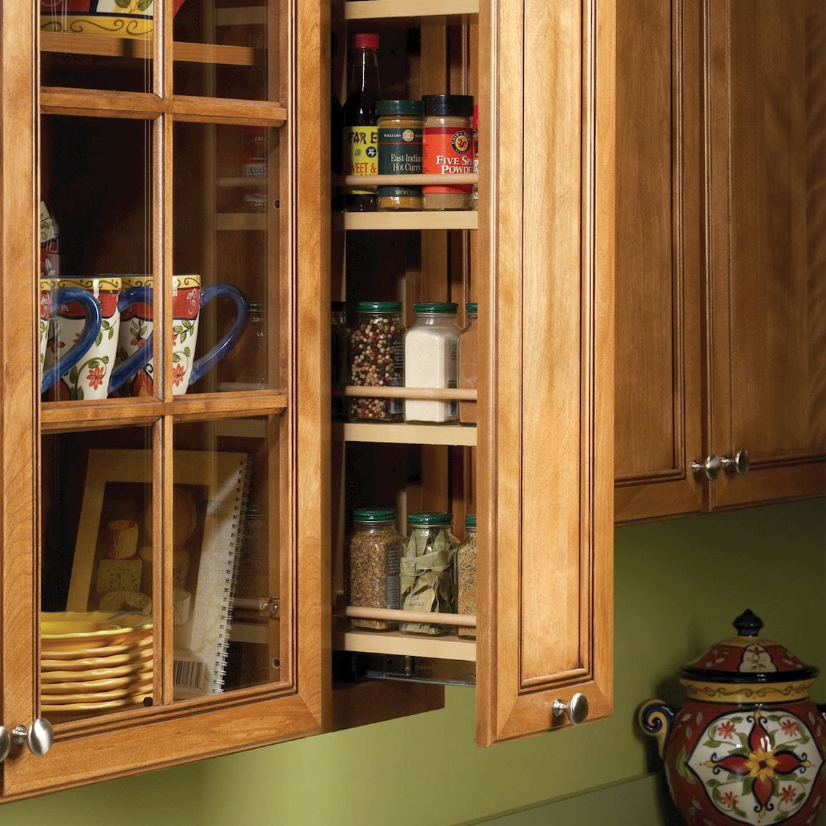 Pullout Spice Rack