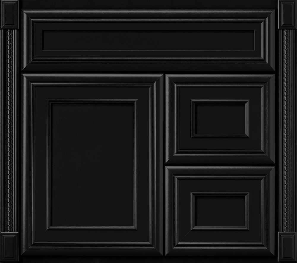 Monaco Paintable Black