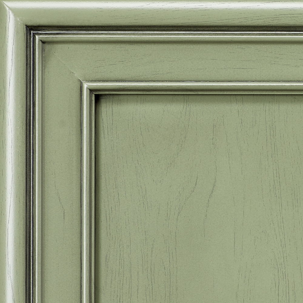 Pistachio Finish/Glaze on Red Oak
