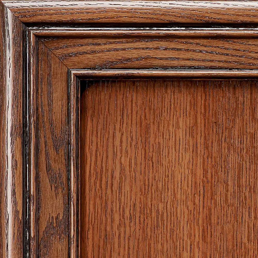 Bistro Finish/Glaze on on Quarter-Sawn Red Oak
