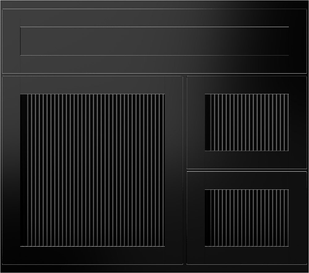 Reedlyn Paintable Black