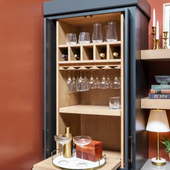 Larder Cabinet style B, Beverage Center